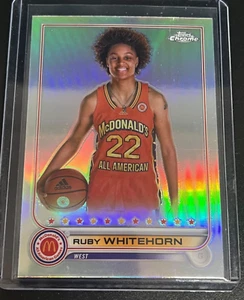 2022 Topps Chrome McDonald's All American - Refractor #96 Ruby Whitehorn (RC) - Picture 1 of 2