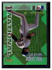 1997  Topps Barry Bonds Mark McGwire Inter-League Match-Ups Finest Refractors