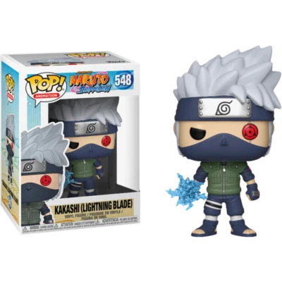 NARUTO SHIPPUDEN - Какаши с Лезвием Молнии Funko Pop! ВИНИЛ + ПОП ПРОТЕКТОР - Изображение 1 из 3