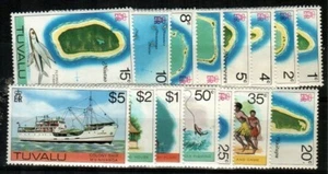 Tuvalu Scott 23-37 Mint hinged - Picture 1 of 1