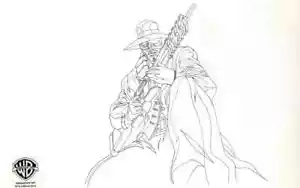 Batman Gotham Knights-Original Production Drawing-Deadshot - Picture 1 of 1