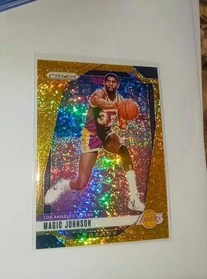2024-25 Prizm Magic Johnson #294 Gold Sparkle Prizm /24 Grade It 🔥lakers - Image 1 of 2