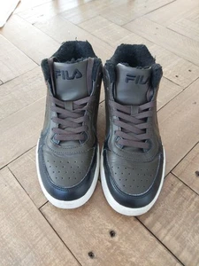 Fila High Top Trainers Brown - Picture 1 of 9