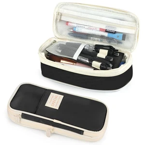 PUPTILY Pencil Case, Large Capacity Aesthetic Pencil Cases with Durable Zipp... - Picture 1 of 7