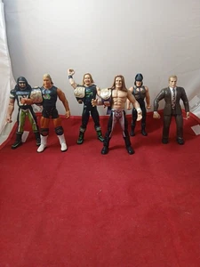 Lote de figuras WWE DX Road Dogg - Billy Gunn - Chyna - HHH - Shawn Michaels JAKKS  - Imagen 1 de 13