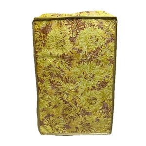Vtg Quilted China Storage Bag Teacup Zipper Storage Stores Up To 12 Cups Westex - Picture 1 of 11