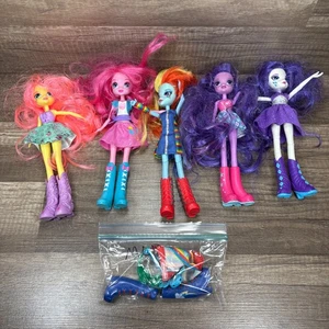 "Lote de 5 muñecas Hasbro My Little Pony MLP FIM Equestria Girls 9""" - Imagen 1 de 14