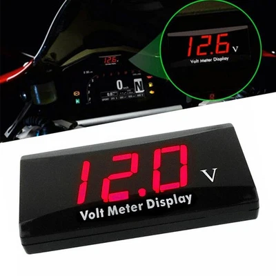 DC 12V✅ LED Digital Monitor Volt Meter Display Battery Gauge Voltage Caravan/Car - Image 1 of 4