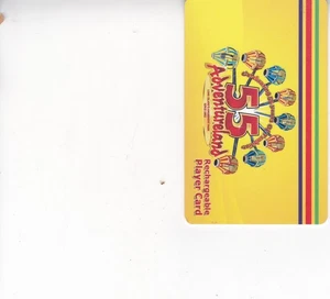 Adventureland  2017 Player Card NO VALUE  for collectible purposes only - Picture 1 of 1