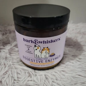 Dr. Mercola Bark & Whiskers Digestive Enzymes for Cats and Dogs 4.23 oz Pwdr - Picture 1 of 5