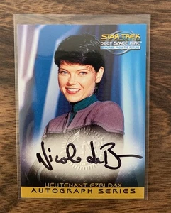 Nicole DeBoer Star Trek Deep Space Nine DS9 Memories From The Future Skybox Auto - Picture 1 of 2