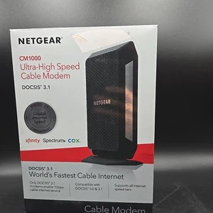 NETGEAR CM1000 DOCSIS 3.1 Ultra szybki modem kablowy 1 Gbs - Zdjęcie 1 z 2