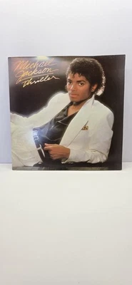 Michael Jackson Thriller Lp Vinyl OG 1982 1st Press MISPRINT RARE VG++ QE 38112 - Image 1 of 4