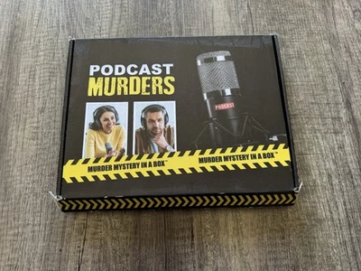 Murder Mystery in a Box Podcast Murders-Complete-Used - Image 1 of 2