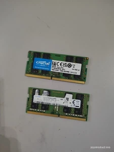 Samsung and Micron 32GB Kit (2x16GB) 2Rx8 PC4-2666V DDR4 1.2v CL19 SODIMM RAM - Picture 1 of 3