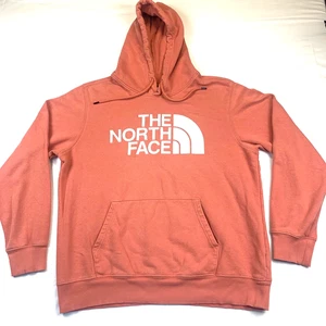 The North Face Men’s Large Rust Orange Logo Pullover Hoodie Sweatshirt Outdoor - Picture 1 of 10