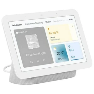Google Nest Hub - 2e Generatie - Wit - 7 inch - Photo 1/7