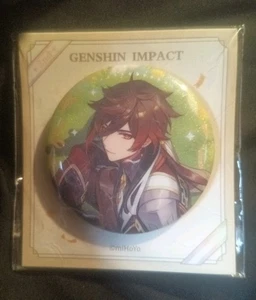 Genshin Impact Zhongli Can Abzeichen  - Bild 1 von 2