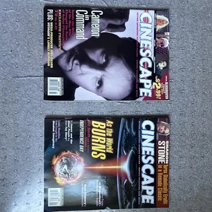 Cinescape Magazin 3/96 und 4/96 James Cameron Independence Day - Bild 1 von 3