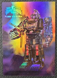 1995 Fleer Ultra Power Rangers HoloFoil Ninja Megazord #7 of 8 Hologram - Picture 1 of 2