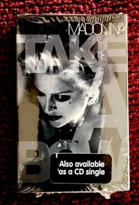 MADONNA TAKE A BOW SEALED CASSETTE TAPE K7 SINGLE LIMITED EDITION PROMO HYPE LP - Picture 1 of 6