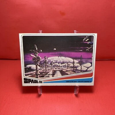 Donruss Space 1999 1976 El hermoso pero mortal planeta Zenno #25 en muy buen estado🦄 Foto 1 de 2