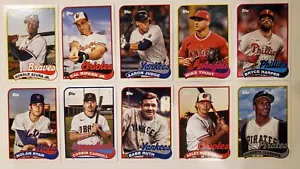 2023 Topps Archives - 1989 TOPPS DOUBLEHEADERS INSERTS - Card #s 1-25 - U Pick - Picture 1 of 1