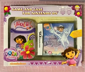 Dora Snow Princess & Diego Great Dino Rescue Nintendo DS Spiel und Hülle Konvolut - Bild 1 von 6
