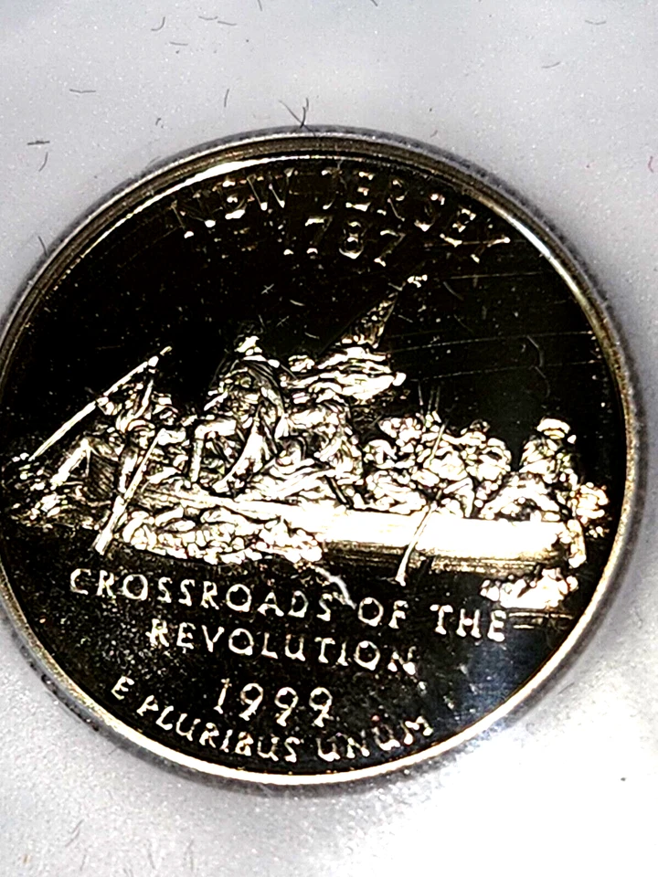 1999-S New Jersey Washington Quarter ICG PF-69 DCAM - Image 1 of 4
