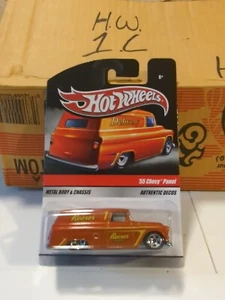 Hot Wheels Delivery Sweet Rides '55 Chevy Panel Red Reese's 5 Spoke 2010 Metal - Picture 1 of 5
