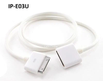 3ft iPod/ iPhone Sync / Charger Dock Connector Extension w/ Audio/Video Support - Image 1 of 2