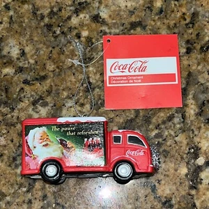 Coca Cola Lieferwagen 2013 Kurt S. Adler Weihnachten Urlaub Ornament - Bild 1 von 4