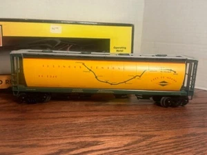 MTH 30-75390 Illinois Central #1940 4-Bay Cylindrical Hopper Car "O" Gauge - Picture 1 of 7