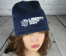 Blue Liberty University LU Beanie SHOOTING SPORTS eagle logo winter Hat ski cap