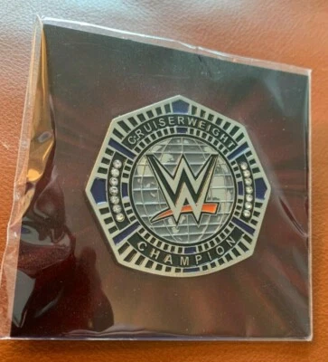 WWE Loot Slam Crate Exclusive Cruiserweight Championship Belt Pin BRAND NEW MINT - Image 1 of 3
