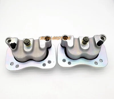 Rear Left Right Brake Calipers Pads for Polaris MVRS 700 MVRS 800 4X4 2008 2010 - Image 1 of 4