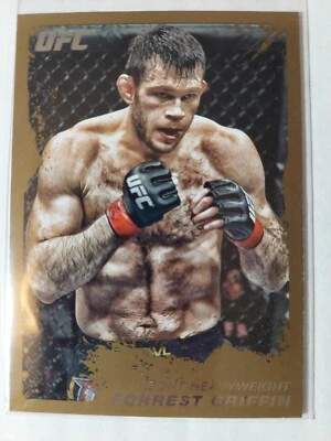 Forrest Griffin #80 2011 Topps UFC Moment of Truth Gold Parallel - Image 1 of 2