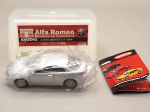 Alfa Romeo GT Silver Miniature Car Collection Kyosho Japan N711 - Picture 1 of 5
