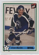 1990-91 7th Inning Sketch WHL Evan Marble #59