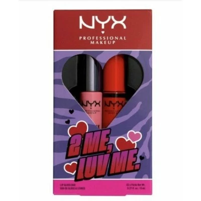 NYX Professional Makeup Butter Lip Gloss Duo 2 Me Luv Me - Image 1 of 3