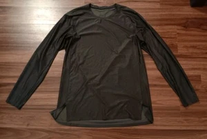 Lululemon Always Agile Shirt Herren Langarm Grün Schlangenleder Größe M Rundhals - Bild 1 von 17