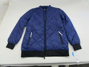 VOLCOM WOMEN'S LARGE CASCO DOWN PUFF JACKET BLUE H1702000 - Picture 1 of 12
