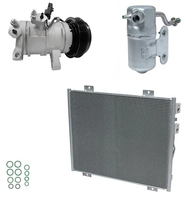 Nuevo kit de compresor de aire acondicionado Ryc con condensador ED35A-N para Dodge Dakota 4,7 L 2008 Foto 1 de 4