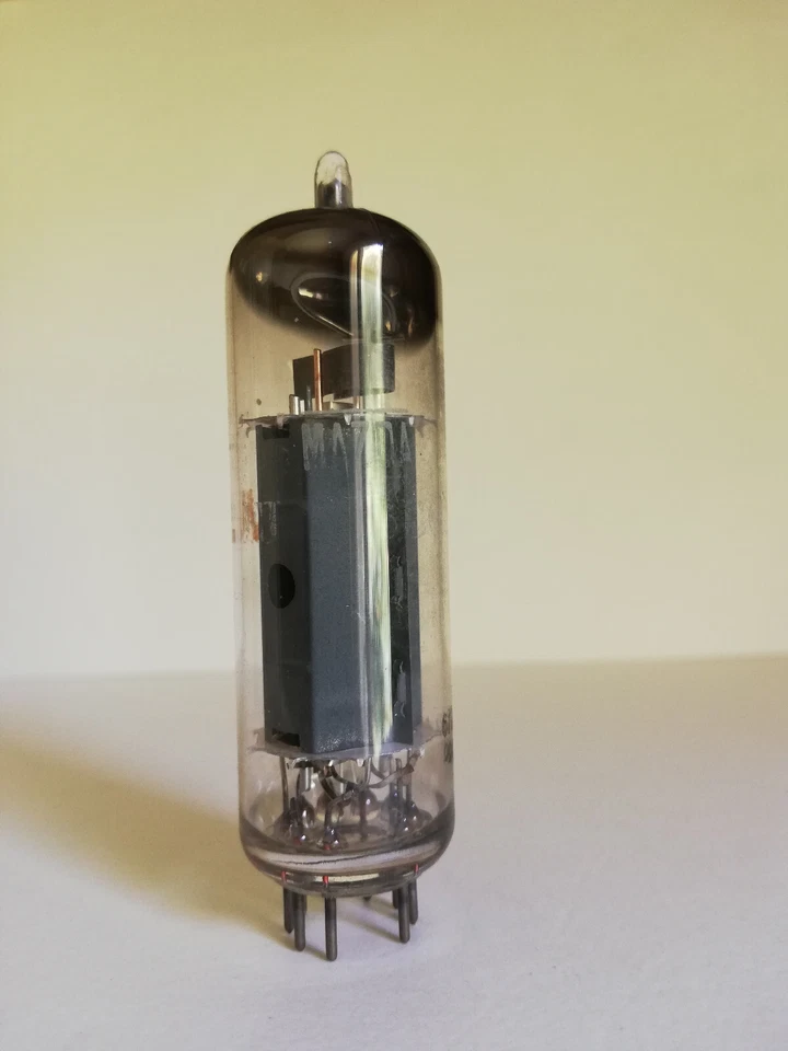 1x    EL84/6BQ5   MAZDA Label   vacuum tube röhre TESTED  - Photo 1/1