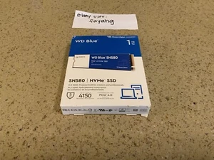 WD Blue SN580 1TB - Internal M.2 PCIe NVMe SSD - New In Box - Photo 1/3