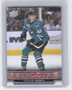 2013-14 Upper Deck Series 1 Tomas Hertl #248 Young Guns RC Sharks - Picture 1 of 2