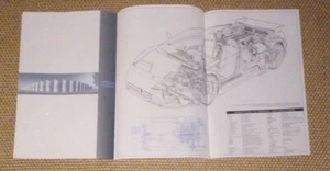 BUGATTI EB 110 AMERICA SPECIFICATIONS Technische Zeichnung - Bild 1 von 2