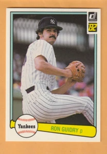 Ron Guidry New York Yankees 1982 Donruss #548 Lafayette Louisiana - Picture 1 of 2