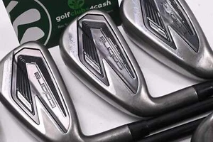 Left Hand Cobra Darkspeed Irons / 5-PW+GW+SW / Senior Flex KBS PGI 65 Shafts - Picture 1 of 7