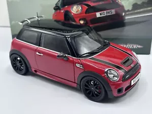 1/18 KYOSHO Mini Cooper S Red (JCW) John Cooper Works Tuning Rare - Picture 1 of 11